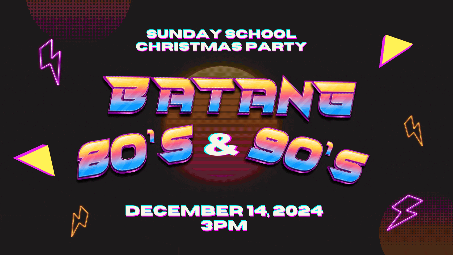 In Christ Alone Christian Fellowship Poster