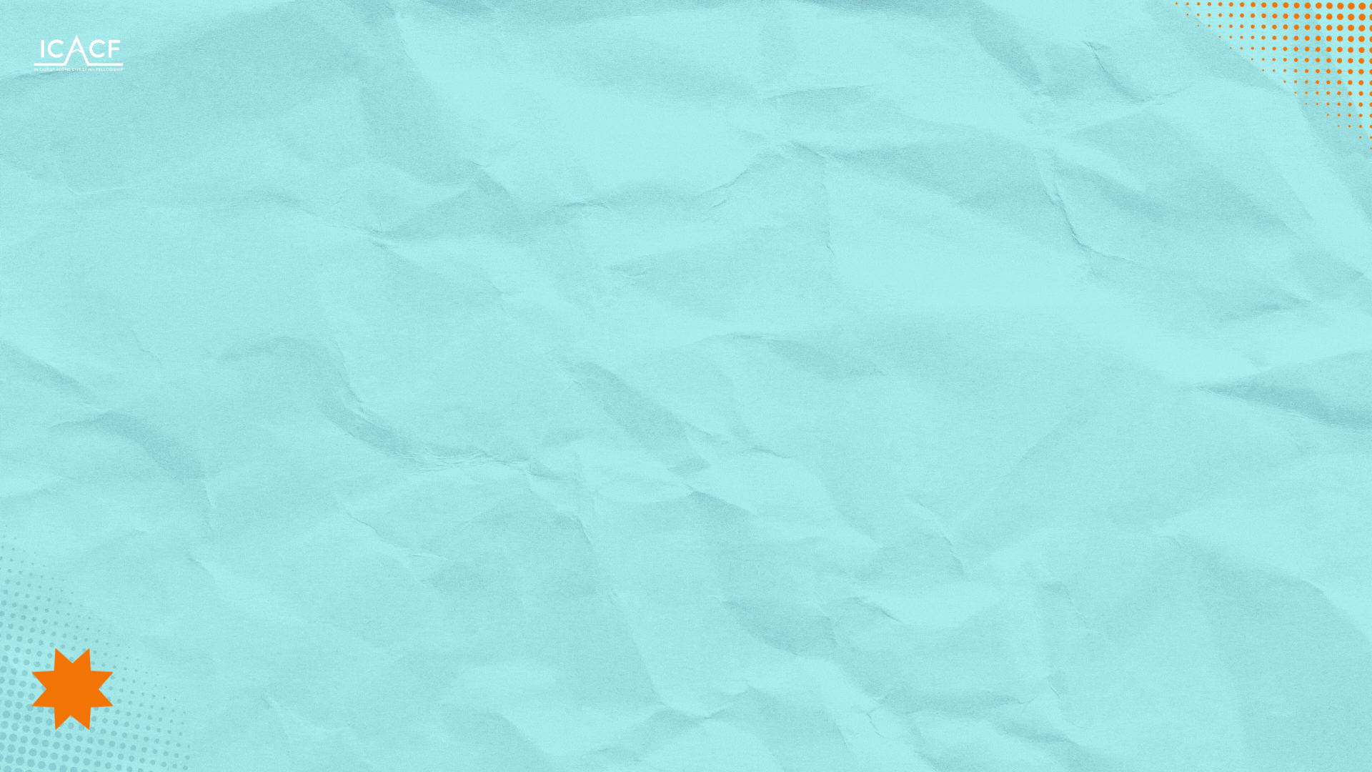 In Christ Alone Christian Fellowship Poster