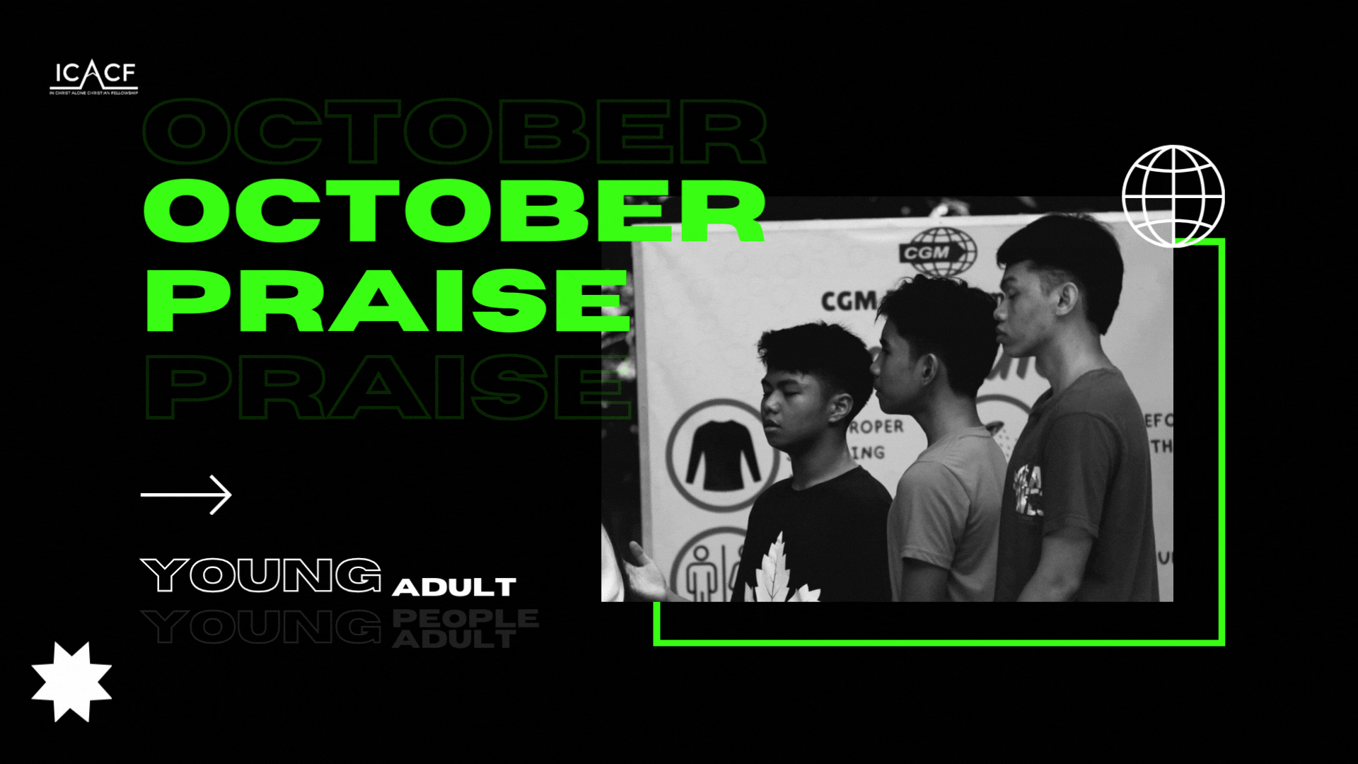 In Christ Alone Christian Fellowship Poster