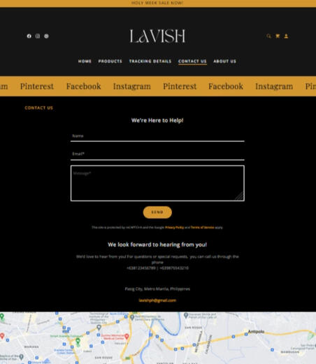 E-Commerce Web Design Lavish more
