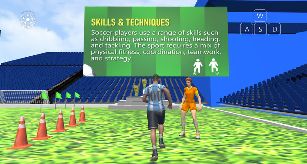 3D Animated Walkthrough Soccer Beginner's Guide more